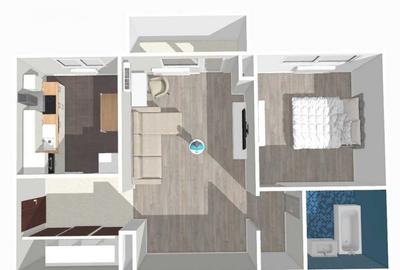 Apartament cu 2 camere semidecomandat în Mihai Bravu - 11