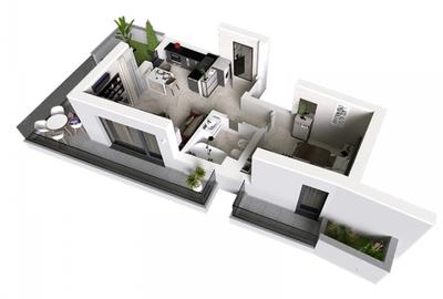 Apartament cu 2 camere decomandat în Mamaia
