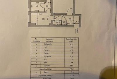 Apartament cu 2 camere decomandat în Exterior Vest - 10