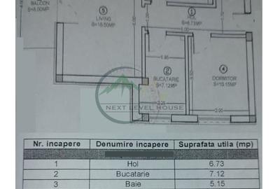 Apartament cu 2 camere decomandat, mobilat în Sânpetru - 11
