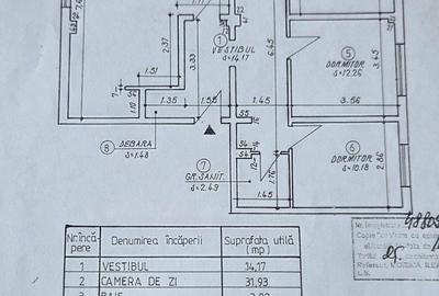 Apartament cu 4 camere decomandat în Micro 3 - 5