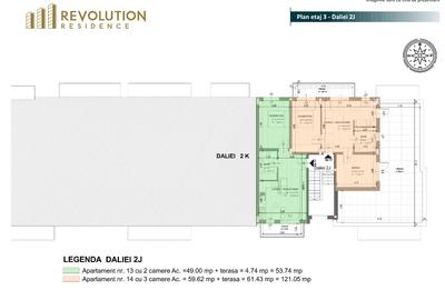 Apartament cu 2 camere decomandat în Exterior Vest - 2