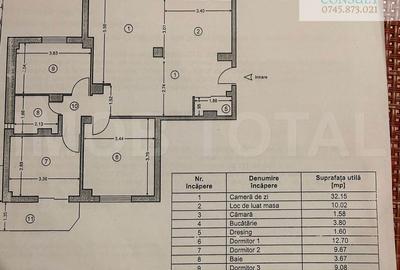 Apartament cu 4 camere decomandat, mobilat în Central - 15
