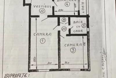 Apt 3cam renovat  69mp, dotat cu  CT, AC , an 1985  etaj 7/8, mobilat - 6