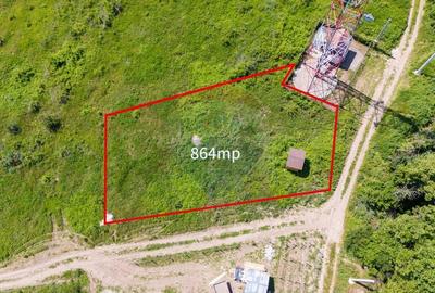 Teren Intravilan de 864mp comuna Tomesti | Priveliste deosebita