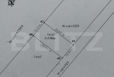 Teren intravilan 518 mp, zona Ionumi - Ford - 6