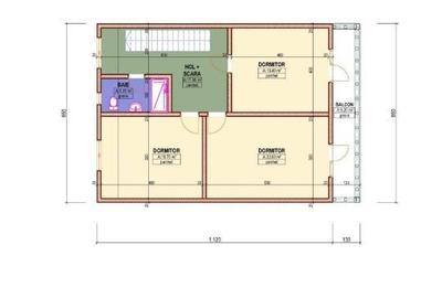 Casă cu 4 camere decomandat în Central - 6