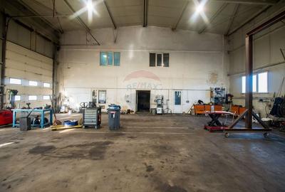 Hala industriala P+1 - 490 mp utili | Teren 2.447 mp | Platforma beton - 6