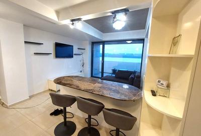 Apartament 3 camere – Pescărie / Delfinariu, vedere frontală lac Tăbăcărie - 2