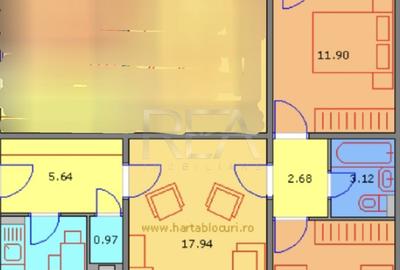 Apartament cu 3 camere semidecomandat în Drumul Taberei - 2