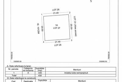 Teren agricol extravilan de 430 mp, în Corbu - 7