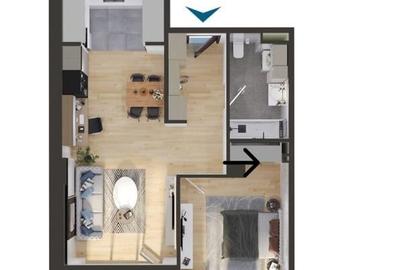 Apartament cu 2 camere in Elite Junior - 2