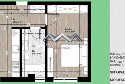 Apartament cu 2 camere semidecomandat în Sud - 10