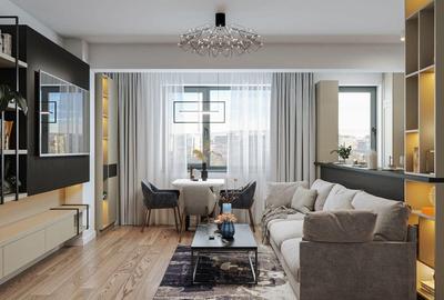 Apartament cu 1 camera LUXURY, incalzire in pardoseala - 4 statii pana la UMF - 2