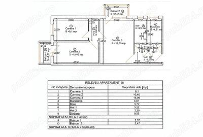 Apartament cu 3 camere semidecomandat în Elisabetin - 1