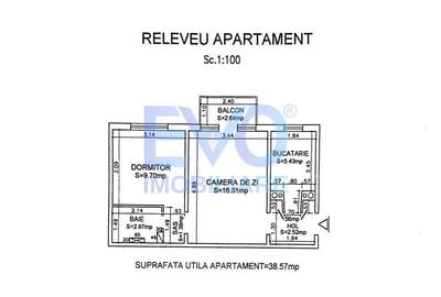 Apartament cu 2 camere semidecomandat în Păcurari - 4