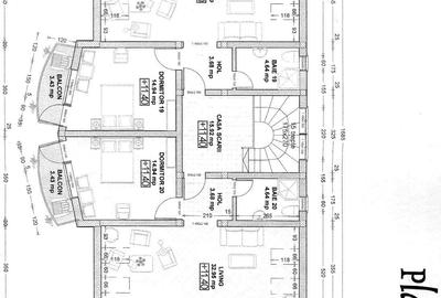 Casă cu 4 camere în Central - 1