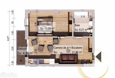 Apartament cu 2 camere în Burdujeni - 5