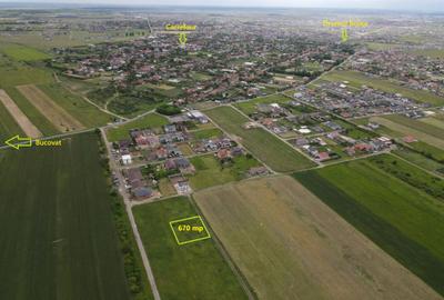 Teren Construcții intravilan de 670 mp, în Moșnița Nouă