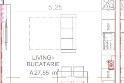 Garsonieră decomandată în Central - 1