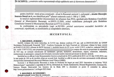 Teren stradal Gh. Ionescu Sisesti, sector 1, Bucuresti - 4