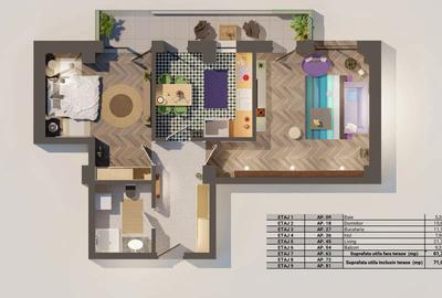 Apartament cu 2 camere decomandat în Exterior Vest - 4