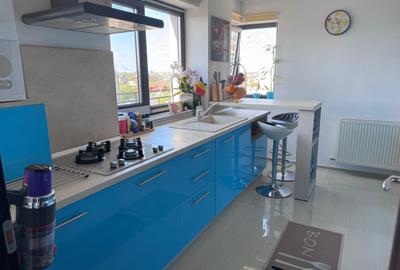 3  camere , vedere panoramica,bloc 2015, Bucurestii Noi, metrou - 17