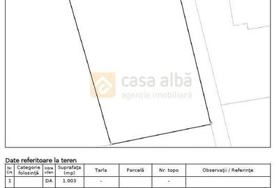 Bucium - Str. Mihail Cornea, teren intravilan, 1003mp, deschidere la 2 strazi - 2