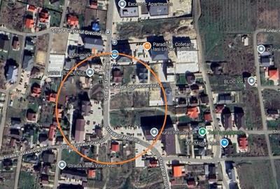 Teren Construcții intravilan de 772 mp, în Vișan