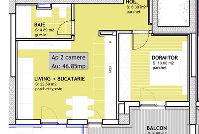 APARTAMENT 2 CAMERE | TORONTALULUI - 1