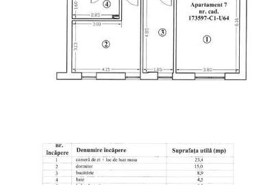 Apartament cu 2 camere decomandat, mobilat în Tractorul - 12