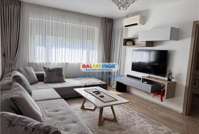 Apartament cu 3 camere semidecomandat, mobilat în Băneasa