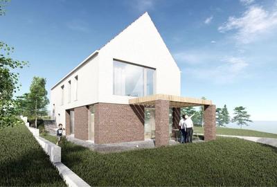 Casă cu 4 camere în Corușu