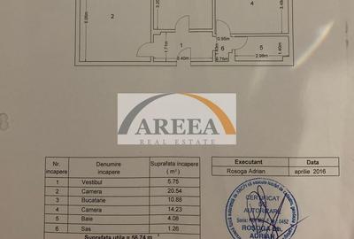 Apartament cu 2 camere decomandat, mobilat în 13 Septembrie - 23