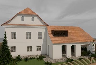 Casă cu 9 camere cu Canalizare în Centrul Istoric - 12