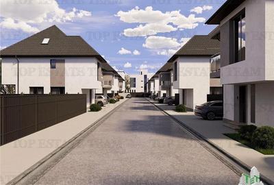 Vila 5 camere cu incalzire in pardoseala pe parter si etaj, mansarda locuibila, - 4