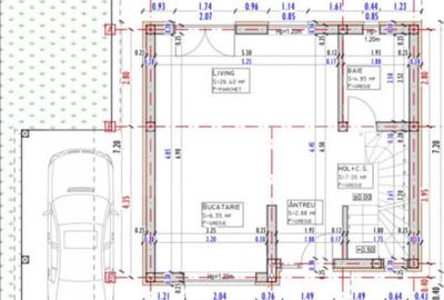 Casă cu 4 camere cu Teren 400 Mp în Luna - 5