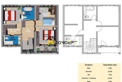 Casă individuală cu 5 camere cu Canalizare în Berceni - 4