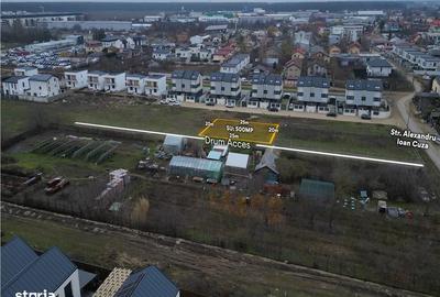 Teren de 500 mp, în Tunari