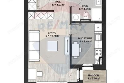 Garsonieră semidecomandată în Calea București - 12