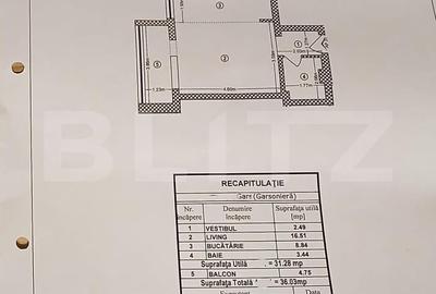 Garsoniera Open Space, 36 mp, Popesti-Leordeni - 8