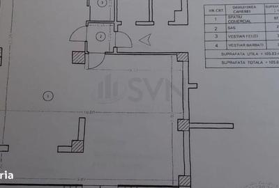 Spațiu comercial, de 100 mp, în Eminescu - 6