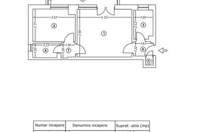 Apartament cu 2 camere semidecomandat în Gara de Nord - 4