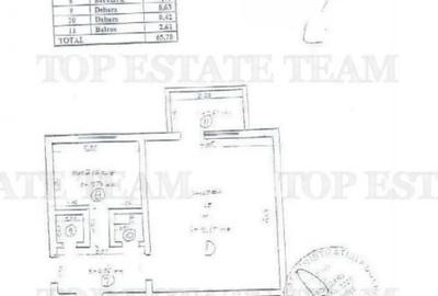 Apartament cu 3 camere decomandat în Tineretului - 1