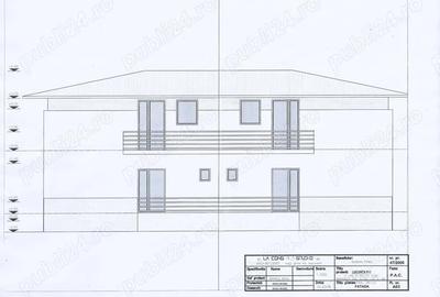 Branesti, Islaz, pret pentru toata proprietatea, doua vile tip duplex alaturate, P+1 - 6