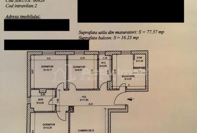 Apartament cu 4 camere decomandat în Boema