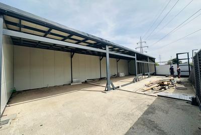 Spatiu comercial de inchiriat, stradal, str Crinului,Rosu 250mp curte+150mp hala - 8