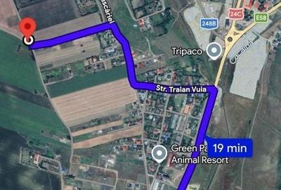 Teren de 750 mp, în Exterior Vest - 1