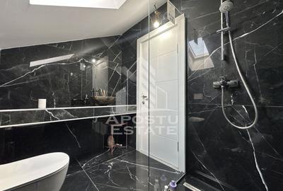 Penthouse cu 3 camere si 2 bai complet mobilat si utilat in Giroc. - 20