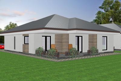 Casa individuala moderna cu patru camere, teren 553mp, Cristian - 1